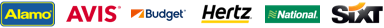 Partner Car Rental Company Logos