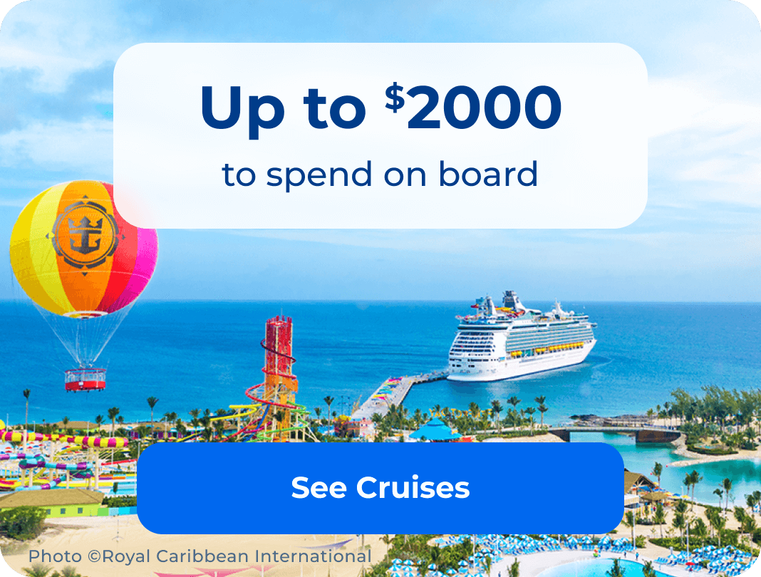 Cruises with up to $2000 onboard credit