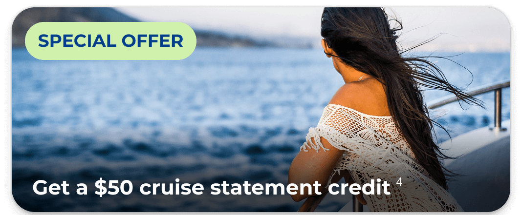 Get a $50 cruise statement