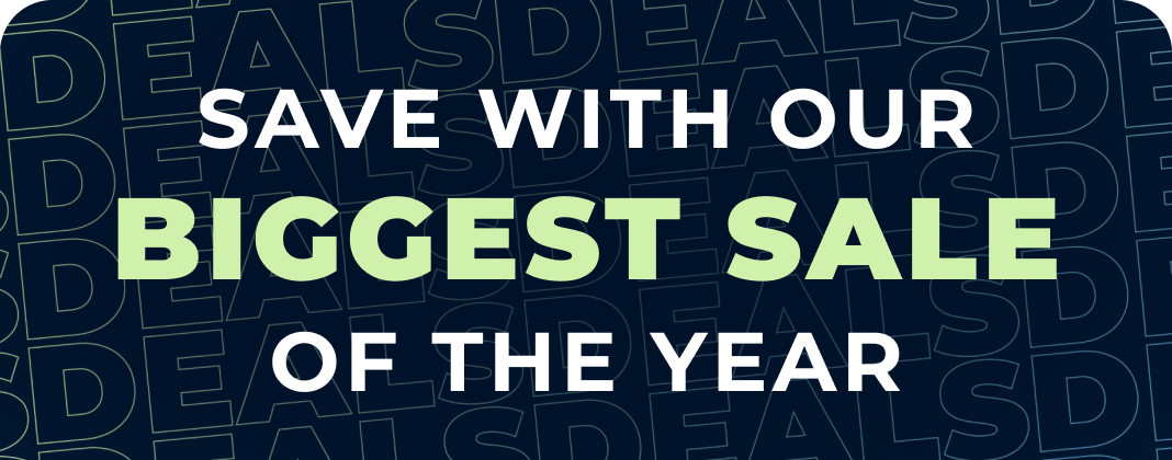 Biggest sale of the year.