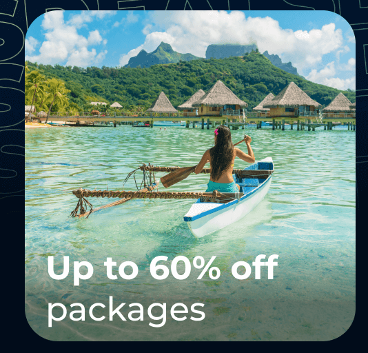 Up to 60% off packages