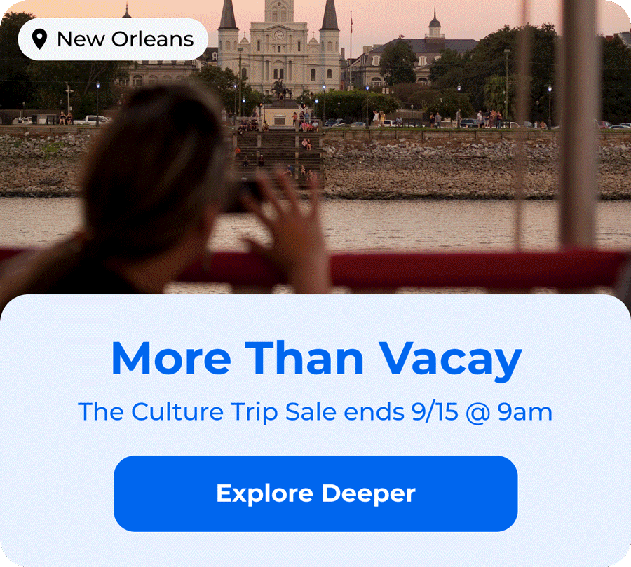 Explore the Culture Trips Sale