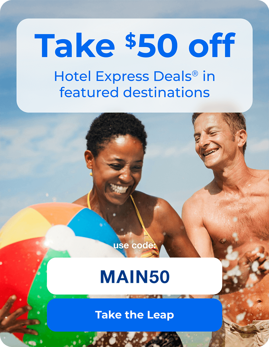 Take $50 off Hotel Express Deals