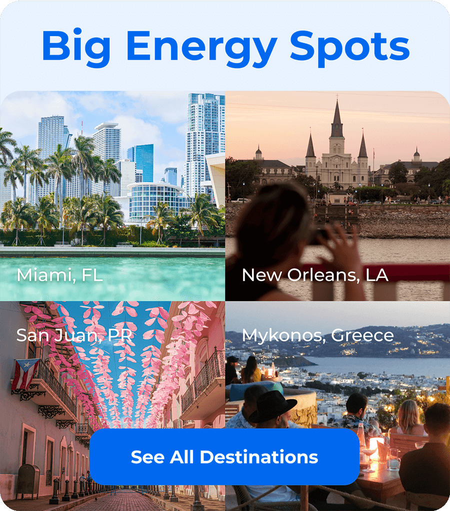Explore the Big Energy, Bigger Getaways Sale