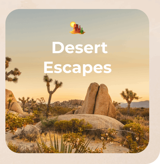 Explore Desert Escapes