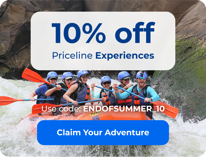 10% off Priceline Experiences