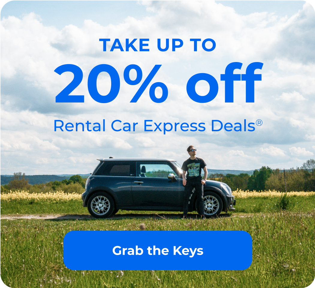 Save up to 20% off Rental Car Express Deals