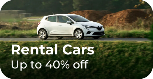 40% off rental cars