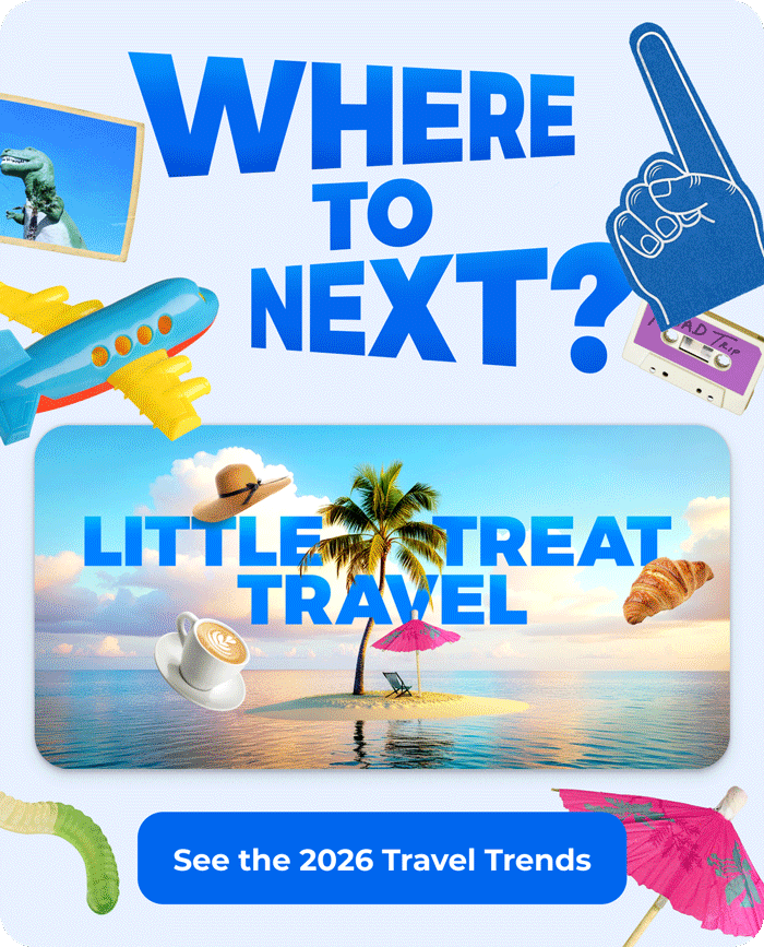 Get inspired by 2026 Travel Trends
