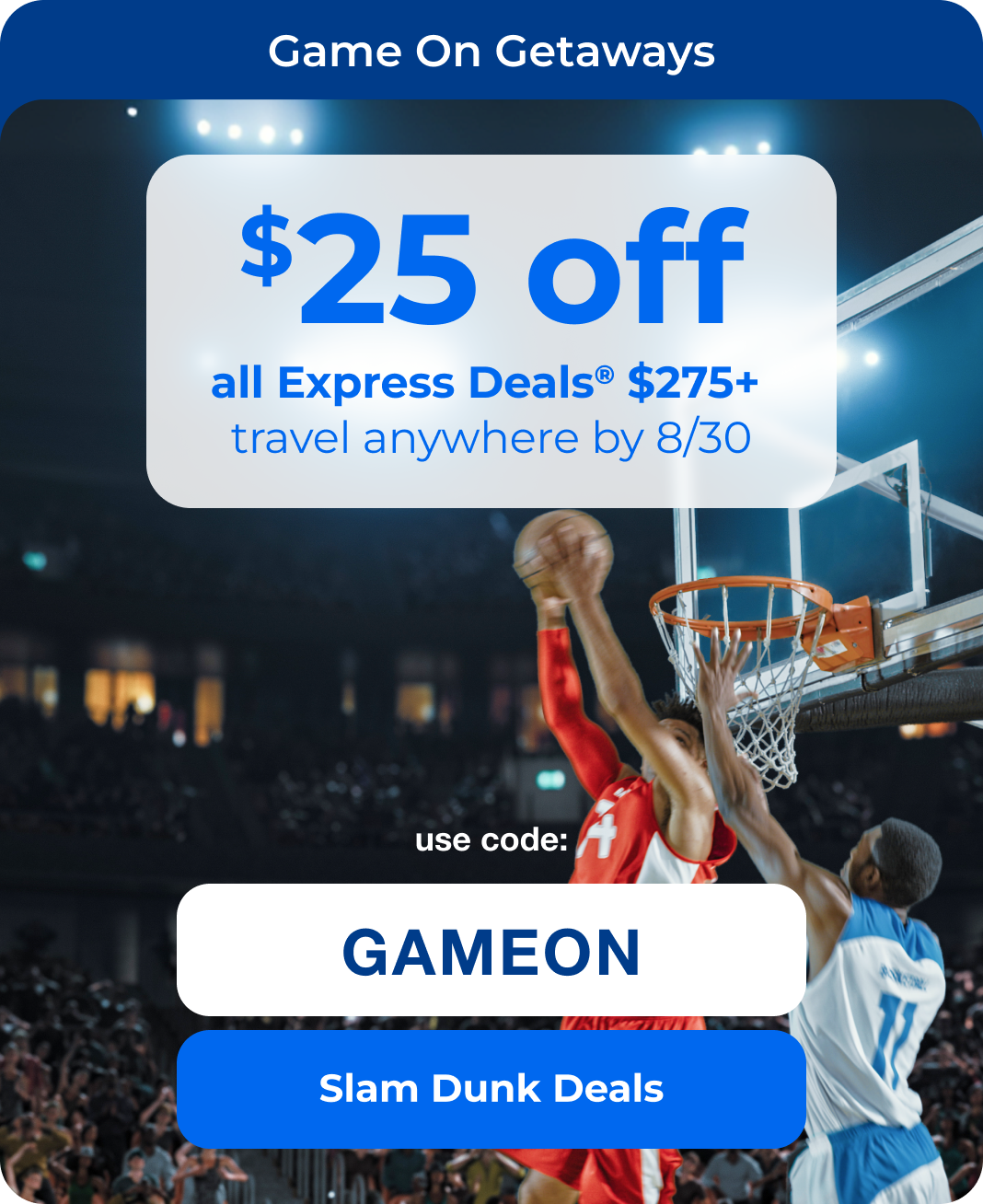 $25 off Express Deals of $275+