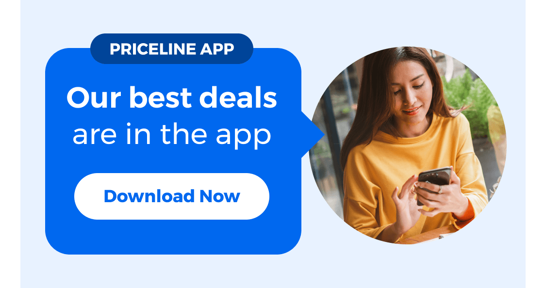 Our best deals are in the app