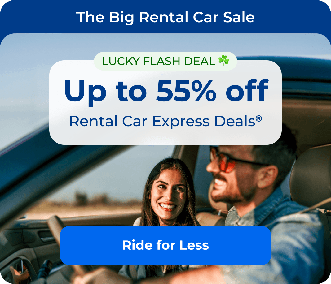 Up to 55% off rental car Express Deals