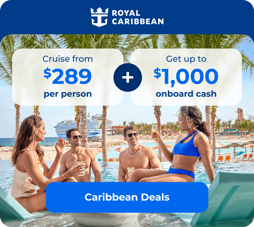 Cruise from $289 per person