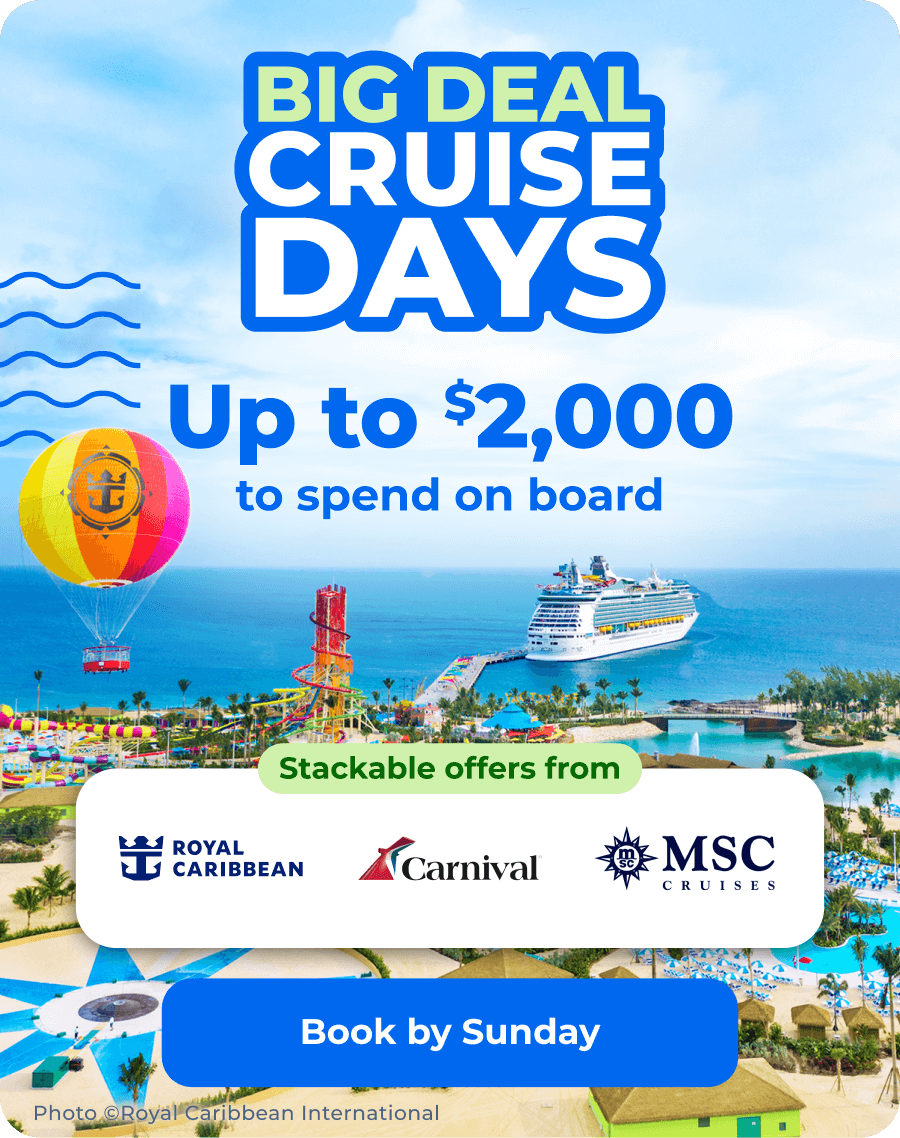 Big Cruise Deal Days are here!