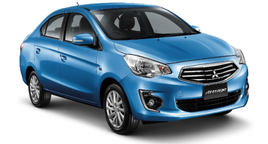 SurPrice Car Rentals Mitsubishi Attrage Automatic or similar