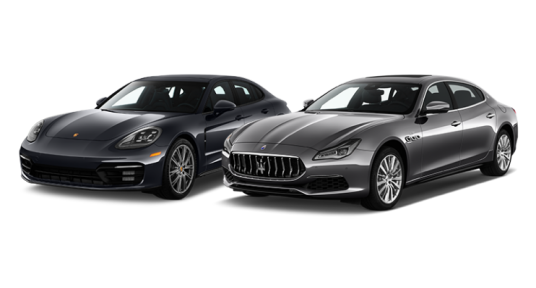 Maserati Quattroporte, Mercedes Benz S-Class or similar